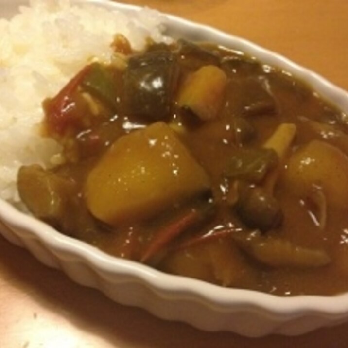 ごろごろ夏野菜カレー